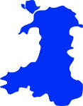 Map of Wales